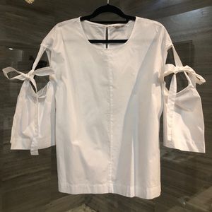 White cotton shirt